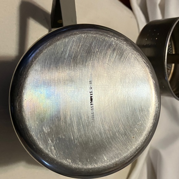 Older. 1980s-1990s. Stainless steel , mini. 3 cup , percolator style coffee - Picture 10 of 12